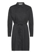 Srramona Dress Dresses Shirt Dresses Black Soft Rebels