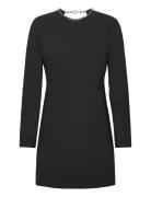 Open Back Dress Kort Kjole Black Mango