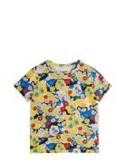Flowers Aop Ss Tee Sets Sets With Short-sleeved T-shirt Multi/patterne...