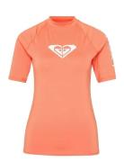 Whole Hearted Ss Tops T-shirts & Tops Short-sleeved Pink Roxy