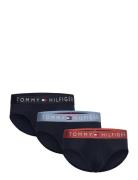 3P Brief Wb Underbukser Y-frontunderbukser Navy Tommy Hilfiger