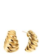 Ocean Earring Accessories Jewellery Earrings Studs Gold By Jolima