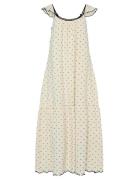 Yasdobby Sl Ankle Dress Dresses Summer Dresses Cream YAS