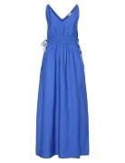 Yasdazly Sl Ankle Dress S. Dresses Cocktail Dresses Blue YAS