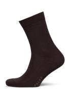 Family Everyday Casual Lingerie Socks Regular Socks Brown Falke Women
