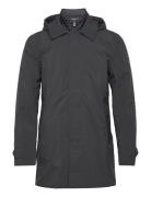 Rivello Due Coat Tynn Kåpe Black SNOOT