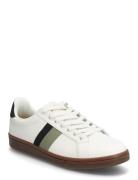 B721 Lthr / Tape Detail Lave Sneakers White Fred Perry