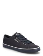 Baseline Canvas Lave Sneakers Navy Fred Perry