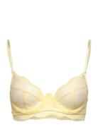 Isabelle Ud Lingerie Bras & Tops Wired Bras Yellow Hunkemöller