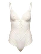 Posie String Body Bodies Slip White Hunkemöller