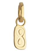 Endless Infinity Charm Accessories Jewellery Earrings Hoops Gold Ename...