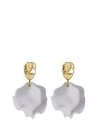 Paloma Small Earring Øredobber Smykker White Bud To Rose