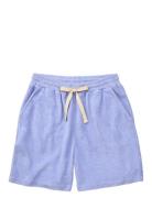 Naram Knitted Shorts Pyjamas Blue Bongusta