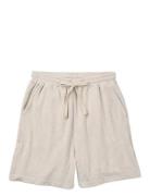 Naram Knitted Shorts Pyjamas Beige Bongusta