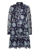 Star Ls Dress Kort Kjole Blue Noella