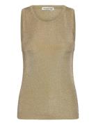 Parkster Tops T-shirts & Tops Sleeveless Gold Munthe