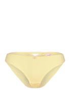 Pointelle Brazilian Hl Truse Brief Truse Yellow Hunkemöller