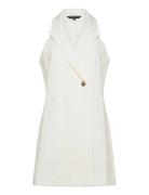 Whisper Halter Blazer Dress Kort Kjole White French Connection
