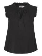 Ihvera To8 Tops T-shirts & Tops Sleeveless Black ICHI