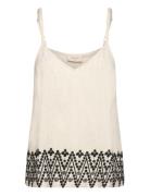 Fqlinus-Top Tops T-shirts & Tops Sleeveless Cream FREE/QUENT