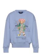 Polo Bear Terry Sweatshirt Tops Sweat-shirts & Hoodies Sweat-shirts Bl...