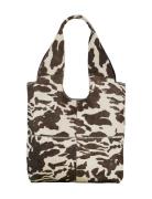 Texas Leather Demi Bag Shopper Veske Brown Becksöndergaard