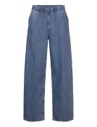 Astro Baggy Denim Joggers Bottoms Jeans Relaxed Blue Weekday