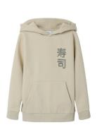 Nkmkian Swe Wh Bru Ps Noos Tops Sweat-shirts & Hoodies Hoodies Beige N...