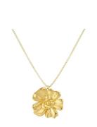 Floral Necklace L Gold Accessories Jewellery Necklaces Dainty Necklace...
