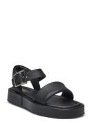 Alda Strap D Flate Sandaler Black Clarks