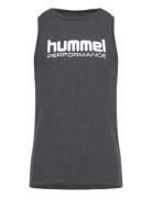 Hmljr Top Tops T-shirts Sleeveless Black Hummel