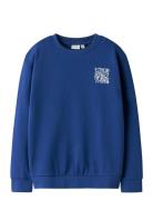 Nkmvasha Ls Nreg Sweat Unb Tops Sweat-shirts & Hoodies Sweat-shirts Bl...