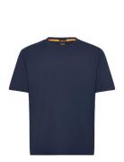 Tchup Tops T-shirts Short-sleeved Navy BOSS