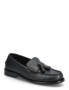 Hilfiger Tassel Lth Loafer Mokasiner Lave Sko Black Tommy Hilfiger