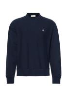 Premium Terry Monogram Cn Sweats Tops Sweat-shirts & Hoodies Sweat-shi...