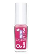 Minilack Oxygen Färg A806 Neglelakk Sminke Pink Depend Cosmetic