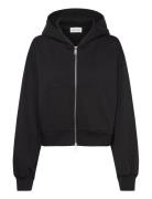 A- French Terry Badge Logo Fz Ho Tops Sweat-shirts & Hoodies Hoodies B...