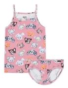 Janice Set Undertøysett Pink Molo