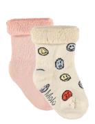 Nodda Socks & Tights Baby Socks Pink Molo