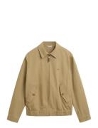 Cotton Twill Jacket Tynn Jakke Beige GANT
