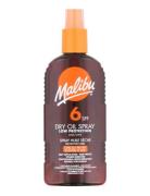 Malibu 200Ml Spf 6 Dry Oil Spray Solkrem Kropp Nude Malibu