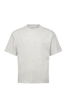 Great Boxy T-Shirt Tops T-shirts Short-sleeved Grey Weekday