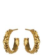 Aio Midi Earrings Accessories Jewellery Earrings Hoops Gold Maanesten