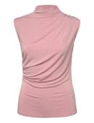 Rwbiarritz Sl Regular Top Tops T-shirts & Tops Sleeveless Pink Rosemun...