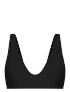 Ayan Bikini Top Swimwear Bikinis Bikini Tops Bandeau Bikinitops Black ...