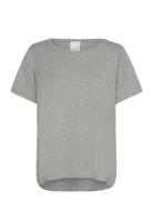Bea S/S T-Shirt Tops T-shirts & Tops Short-sleeved Grey CCDK Copenhage...