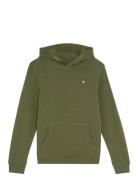 Pullover Hoodie Tops Sweat-shirts & Hoodies Hoodies Green Lyle & Scott