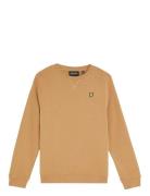 Crew Neck Sweatshirt Tops Sweat-shirts & Hoodies Sweat-shirts Orange L...