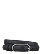 Grain Nola Leather Belt Belte Black Becksöndergaard