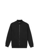 Embossed Eagle Track Jacket Tynn Jakke Skalljakke Black Lyle & Scott